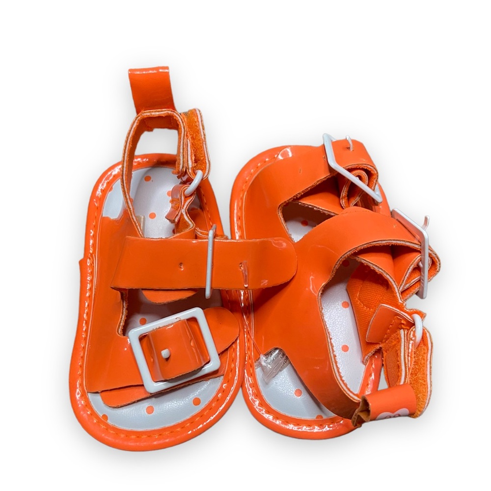 (3 PAIR) NEWBORN GIRL SANDALS